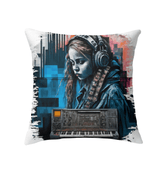 Notes Flow From Her Indoor Pillow - Beyond T-shirts